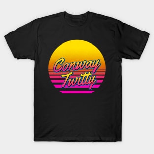 Conway Personalized Name Birthday Retro 80s Styled Gift T-Shirt